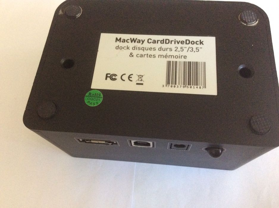 Hdd Docking station  MacWay Card Drive Dock