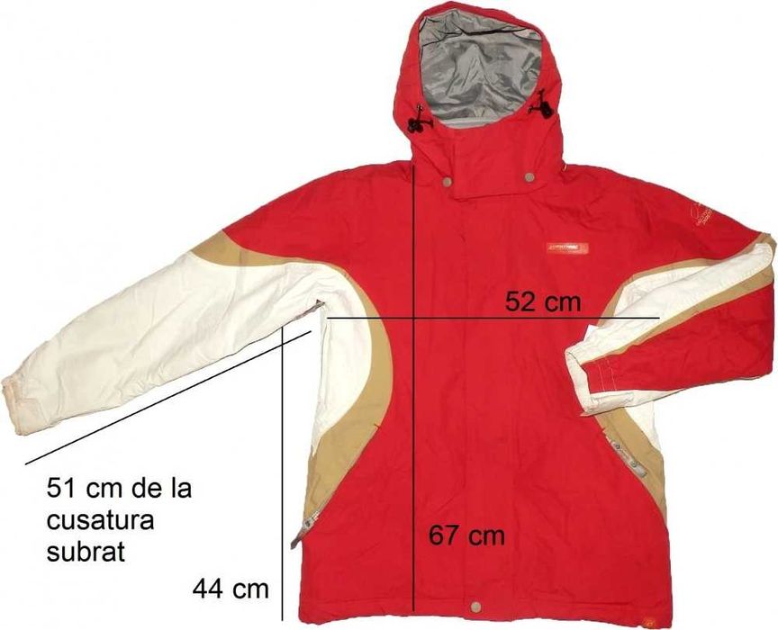Geaca ski schi PROTEST membrana, ventilatii (dama L) LICHIDARE !