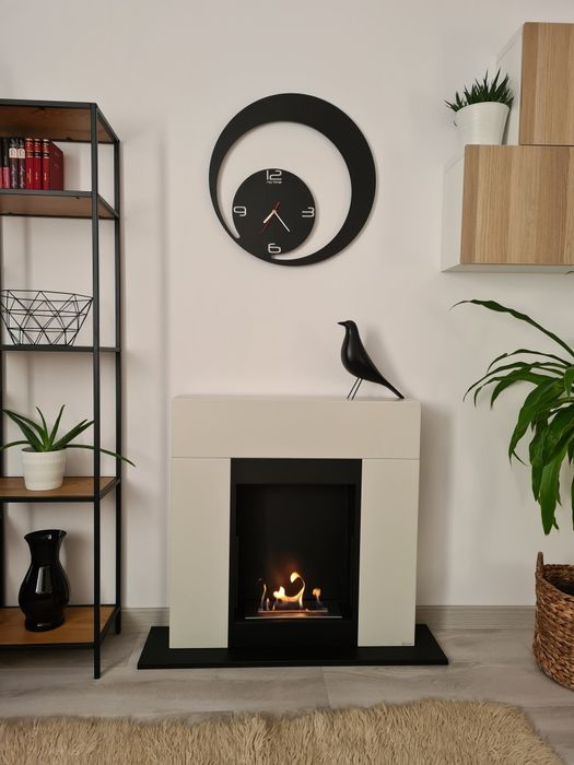 Vand semineu cu bioetanol (flacara naturala)