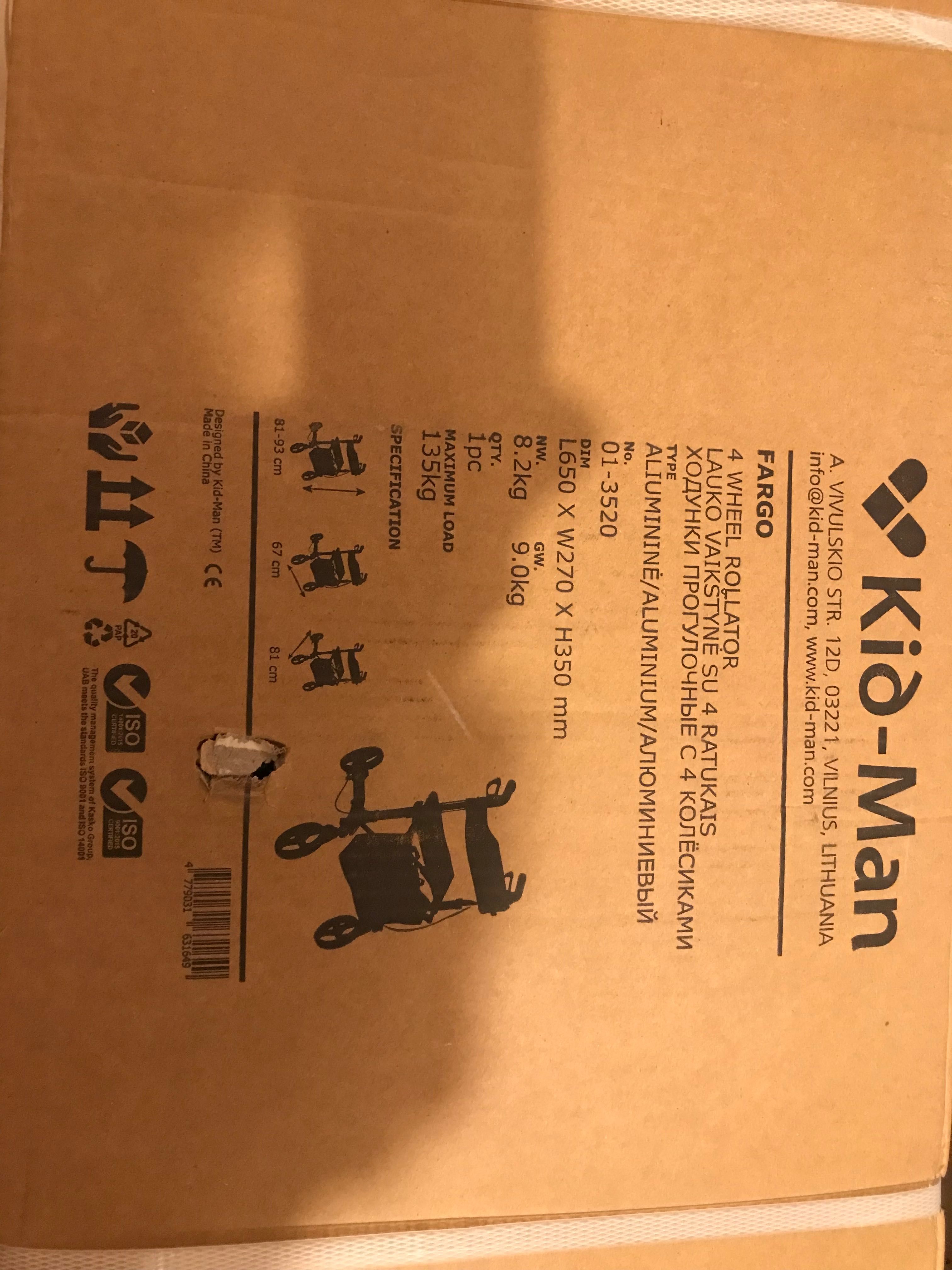 Rolator sau cadru de mers cu roti   (Rollator Walker)