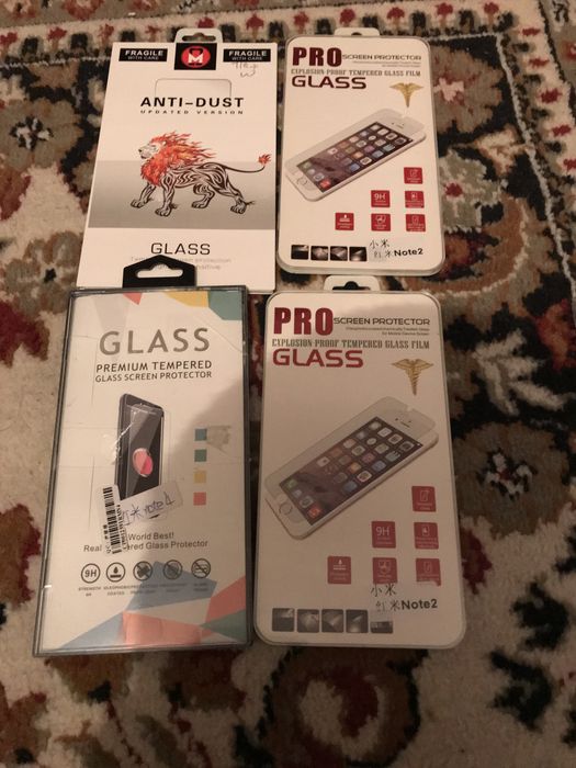 Vand folii din sticla pentru xiaomi redmi note 2/4 noi