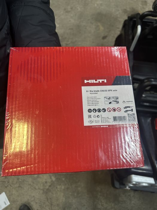 Vând discuri diamantate HILTI SPX 230mm/125mm