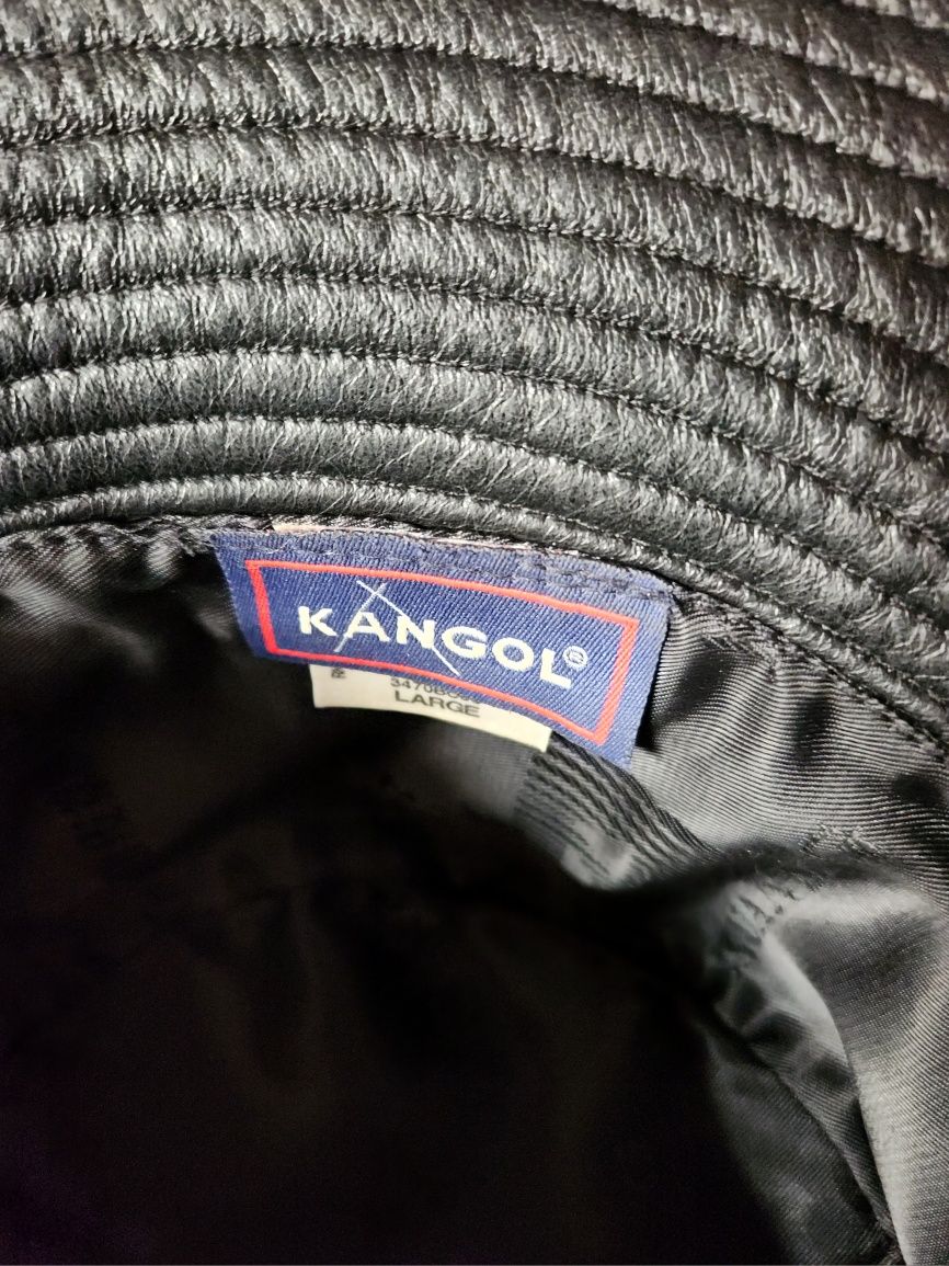 Sapca Kangol Leather Bucket