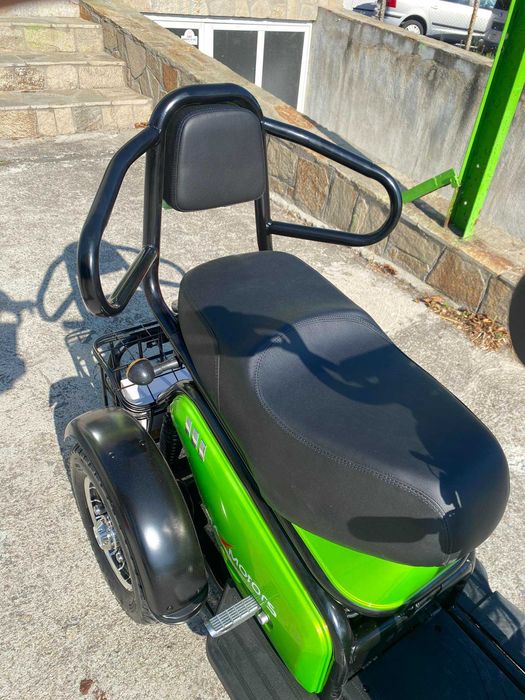 Електрическа триколка Pudding 1800W-48V-20Ah-Зелена