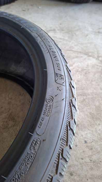1buc 295 35 R21 Michelin iarna M+S caucicuc anavelo