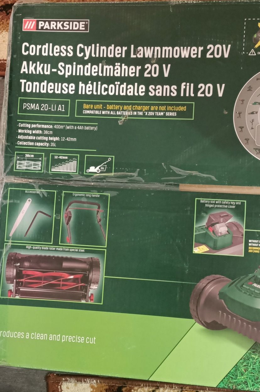 Parkside Masina de tuns iarba nou