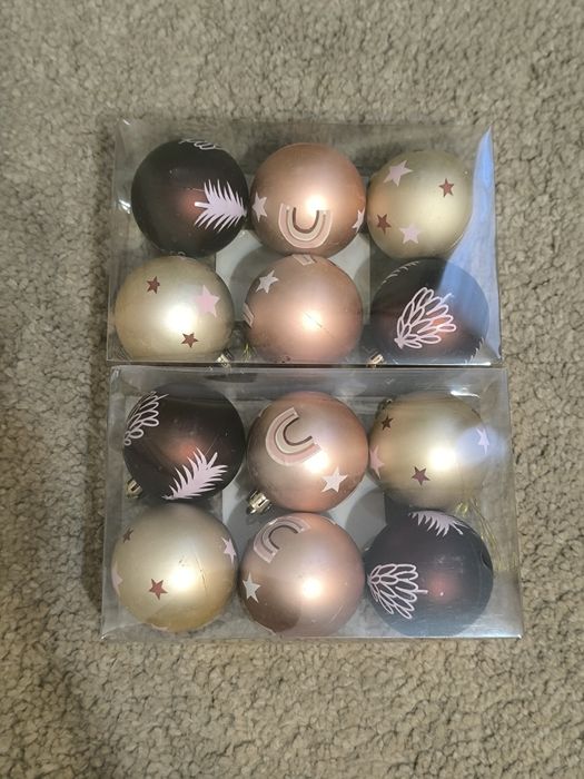 Globuri /ornamente pentru brad/ Crăciun (162 buc)