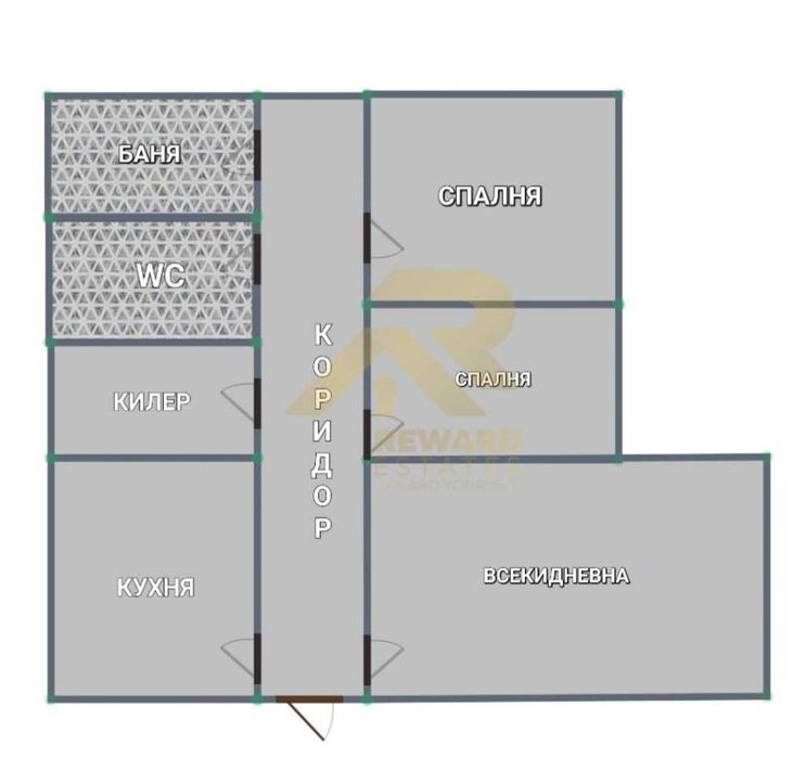 Продава се Тристаен апартамент в Перник, Изток - 89 кв.м за 956 €/кв.м - Снимка #8