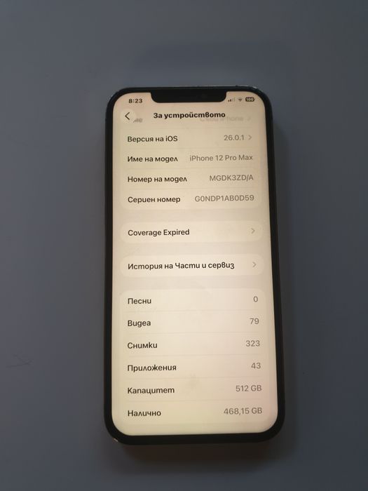 Iphone 12 pro max 512gb gold