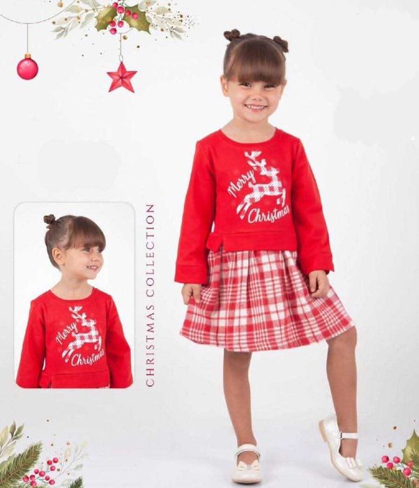 Коледни детски дрешки различни размери
