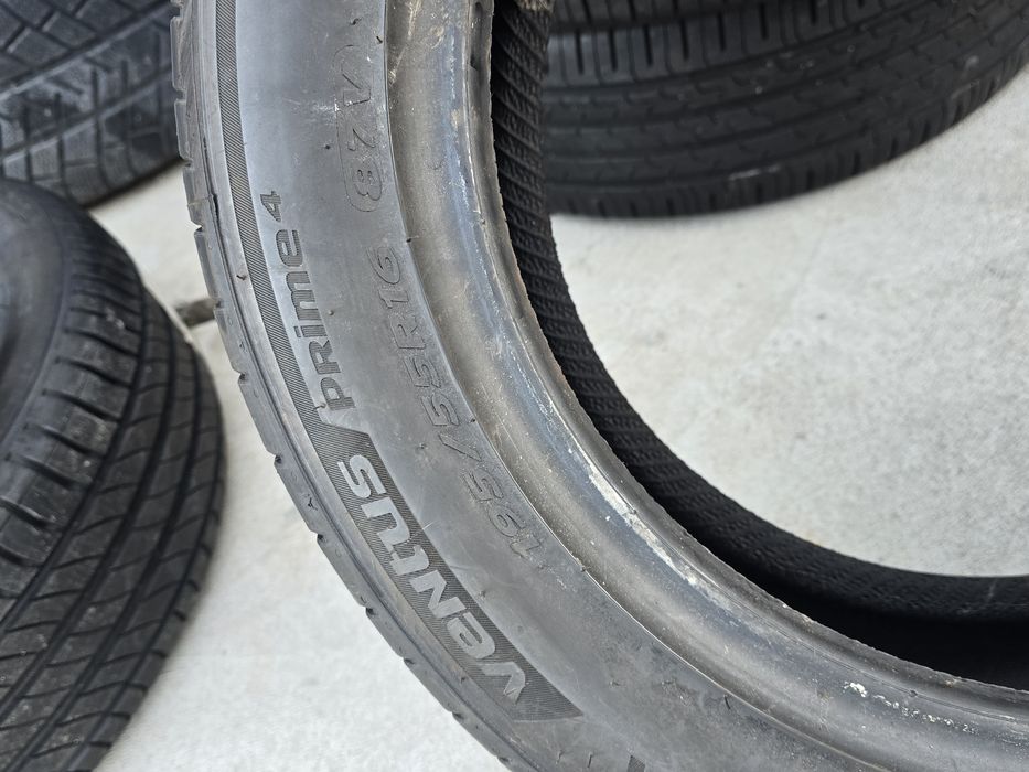 2 Броя Гуми 195/55/16 Hankook 7,5mm 2021DOT КАТО НОВИ
