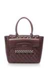 100% Love Moschino Чанта с екзотичен релеф