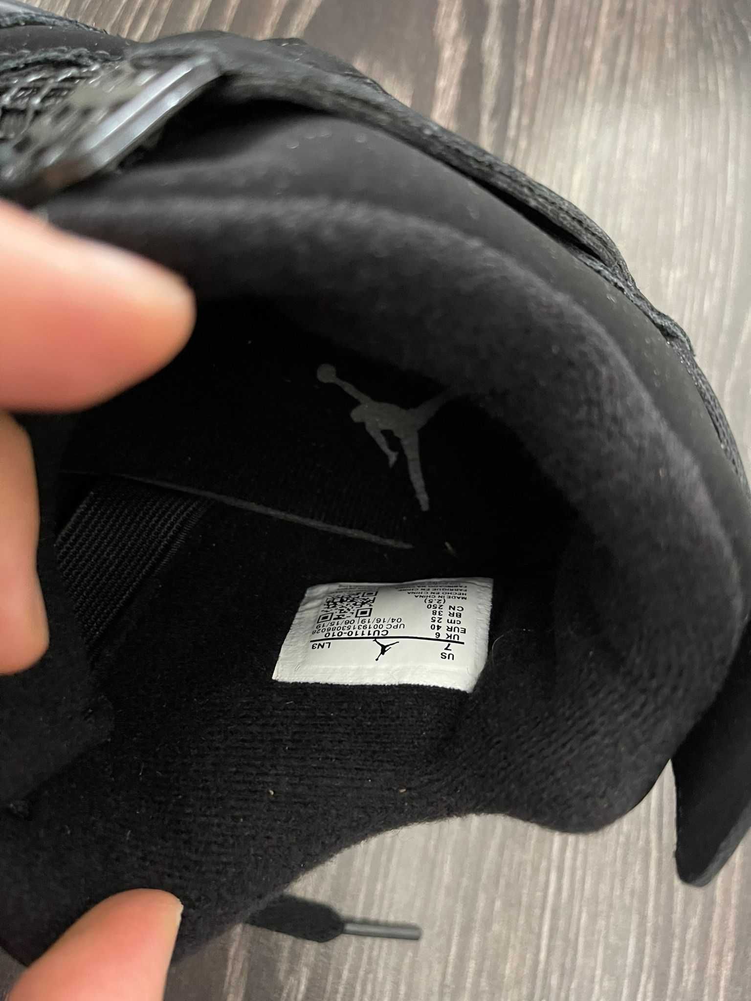 Air Jordan 4 Black Cat 36-46