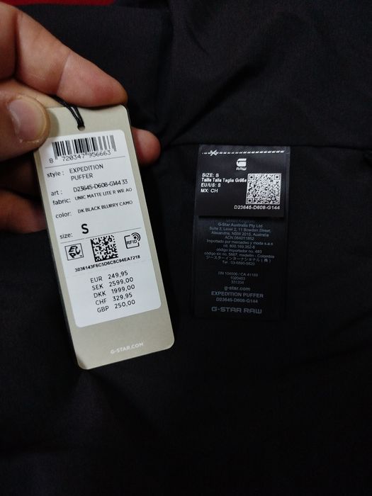 Зимно яке G-Star Raw Expedition S , M , XL , XXL Oversize ново мъжко
