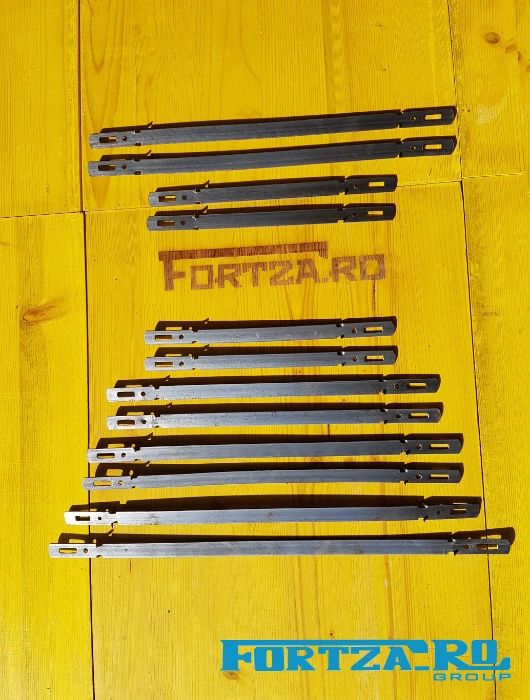 Panouri galbene tip doka pentru cofraje, distantiere metalice,montanti