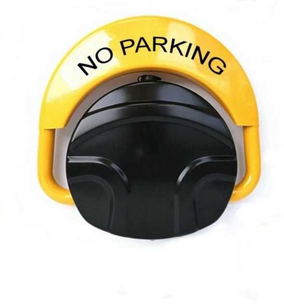 Blocator loc parcare electric cu telecomanda senzori de avertizare