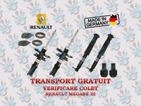 Set amortizoare flanse protectii Renault Megane 3 + Transport Gratuit