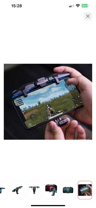 Игровой контроллер GameSir F4 Falcon черный-голубой