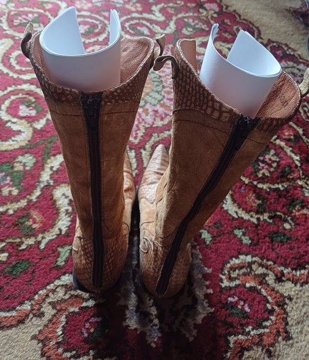 Cizme din piele naturală