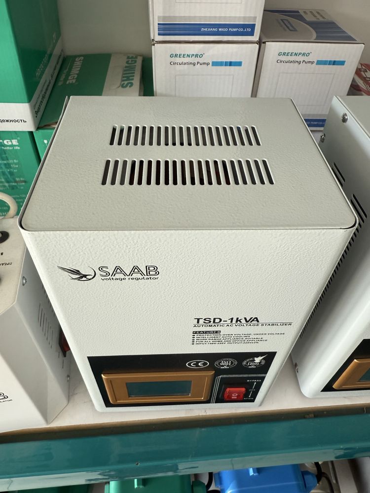 1 квт 220В стабилизатор напряжения SAAB TSD-1 kVa stabilizator
