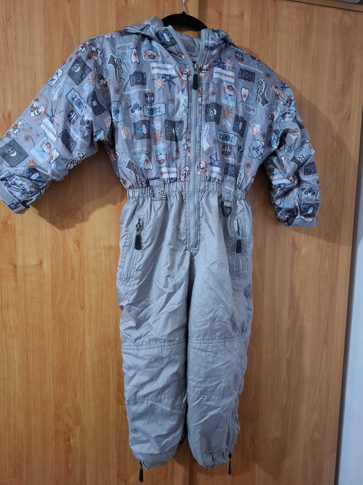 Salopeta de ski argintie