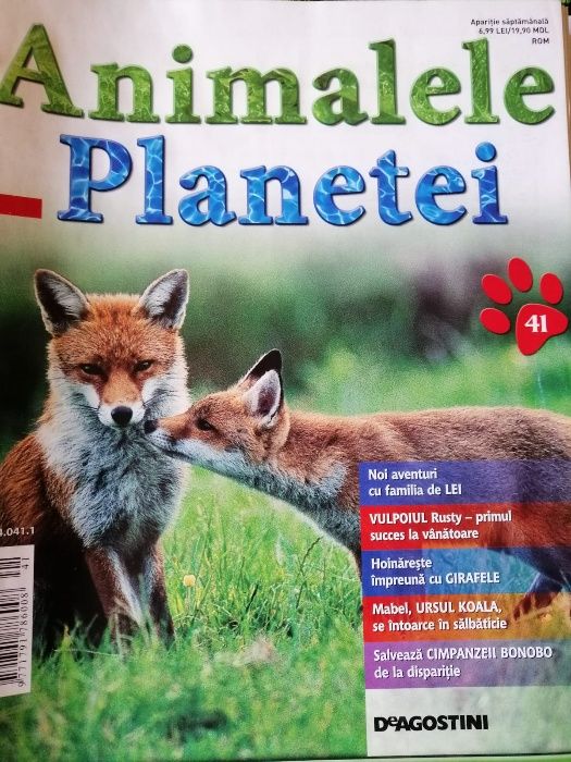 Colectia de reviste Animalele Planetei