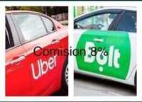 Uber/Bolt Comision atractiv