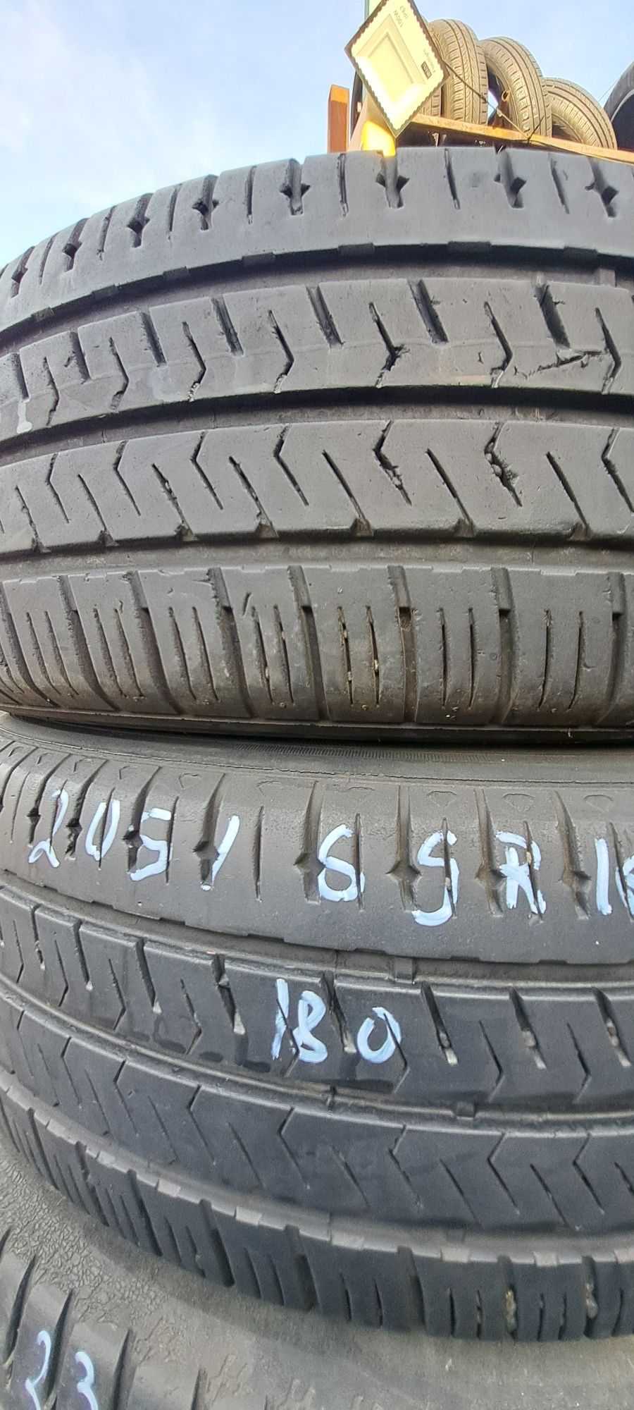 2 anvelope vara 205/65r16 C Hankook 2019 Montaj Gratuit