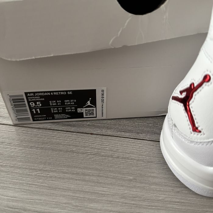 Air jordan 4 retro SE 43 noi