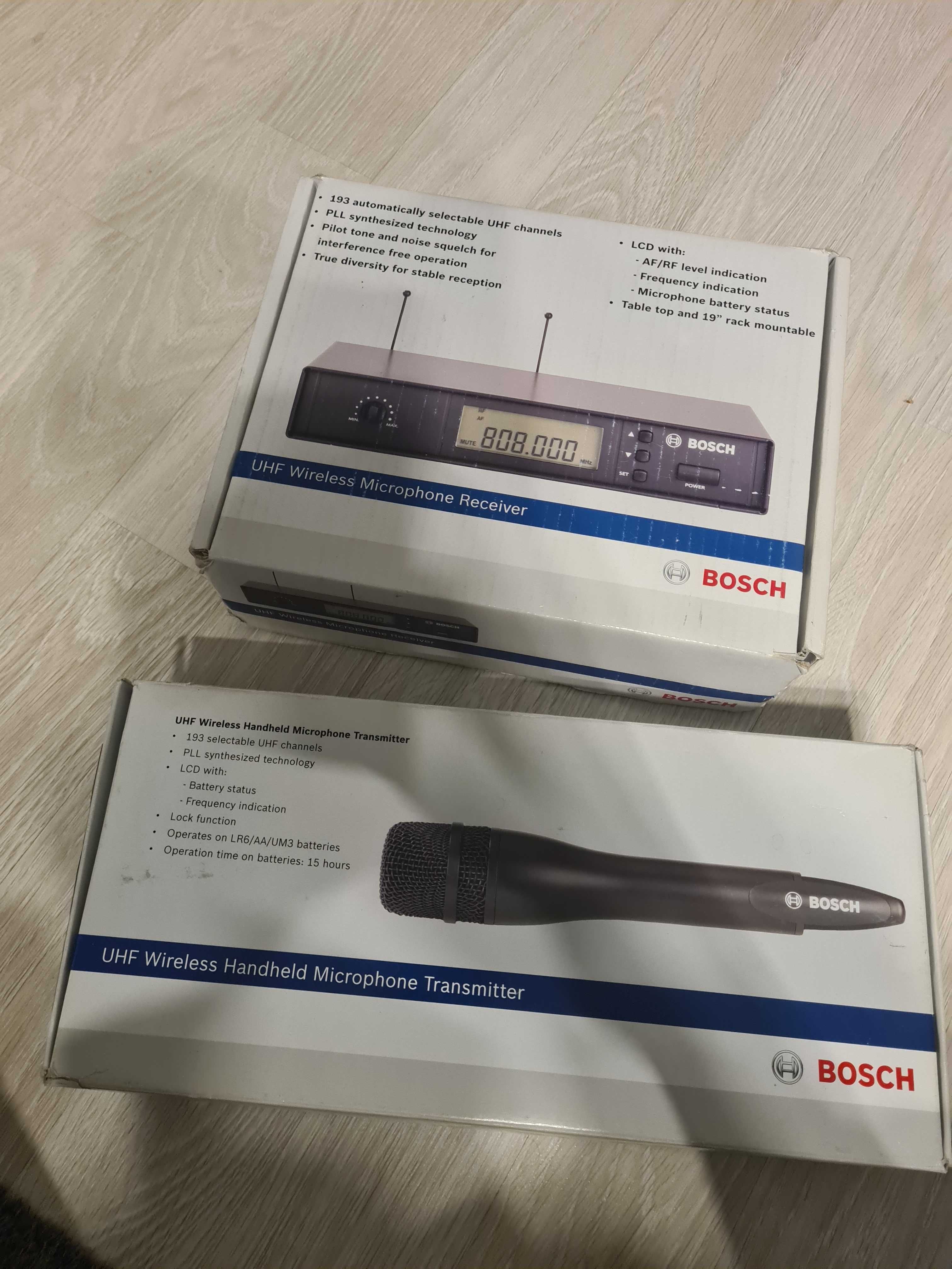 Bosch wireless Receiver + Microfon wireless