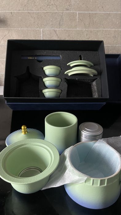 Set Ceainic Ceramica