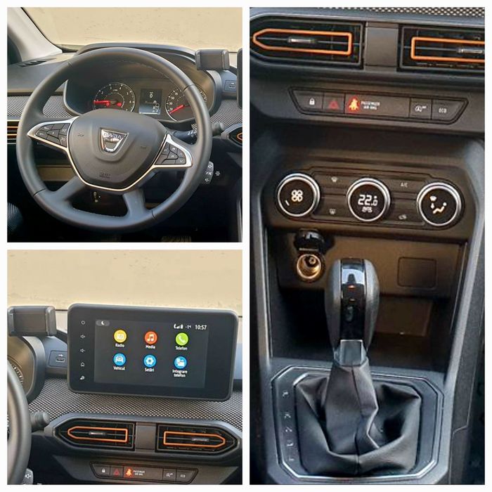 Inchiriez Dacia Sandero Stepway AUTOMATA GPL 2023 Bolt/Uber Sibiu