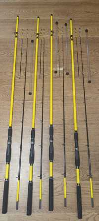 SET 4 Lansete Feeder 3.0m ROBINHAN BOLENTINO acțiune 100-200gr