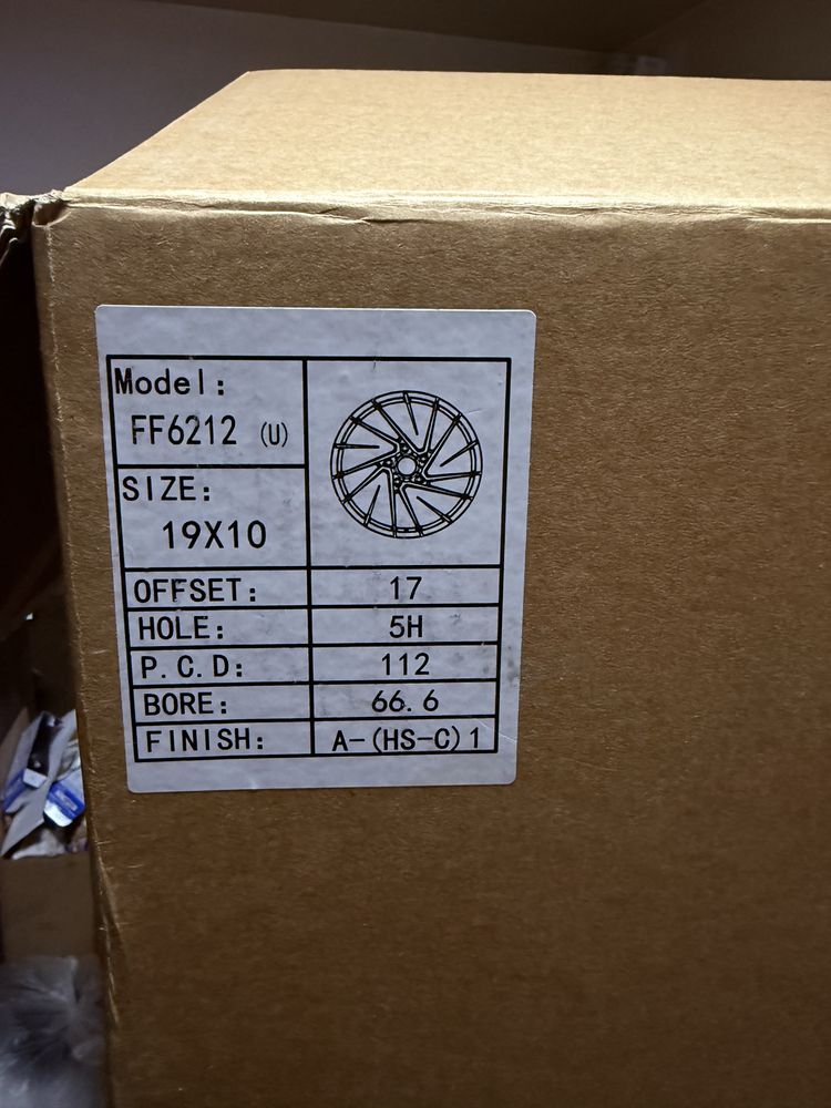 Jante Forjate 19” SixNine 5x112 9J 10J