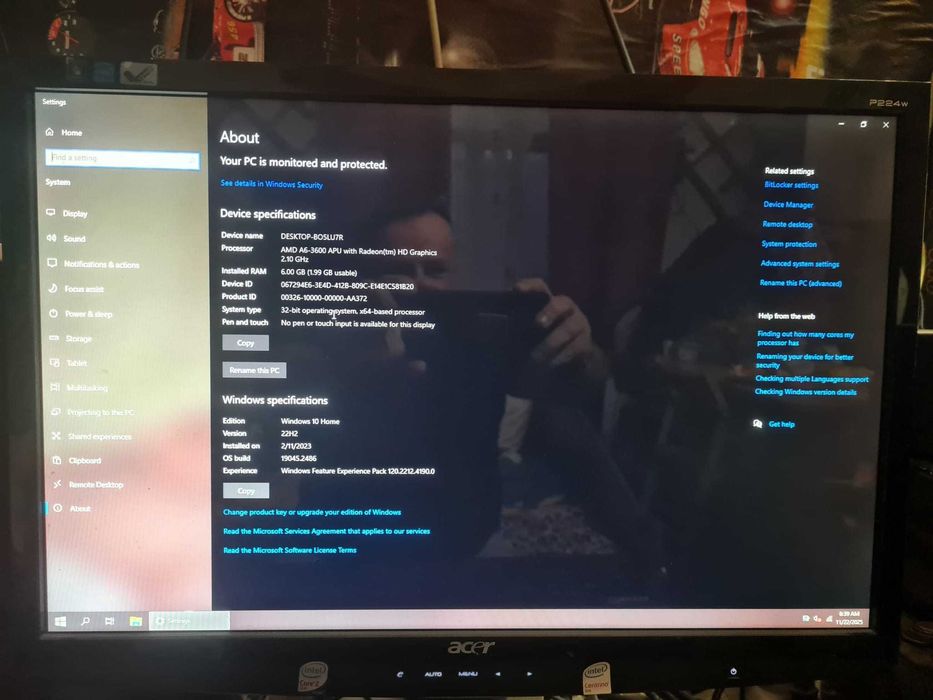 Unitate PC-HP-DDR-3-6G -AMD A6-3600