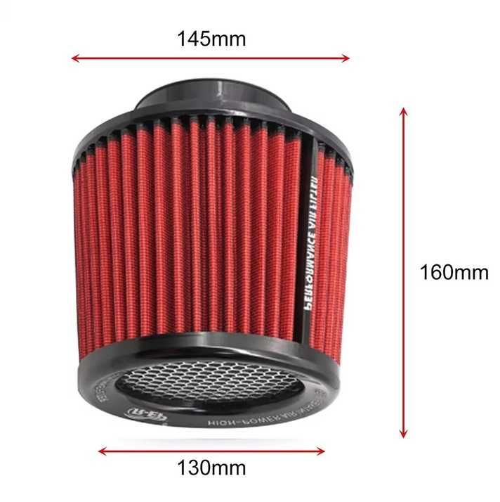 Спортен филтър High Power Червен 63-101мм