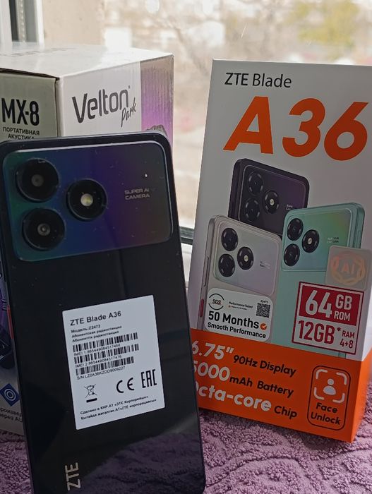 ZTE Blade A36 (64 GB) Новый.