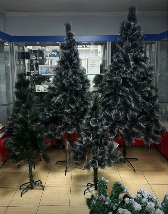 Продам елки разных размеров и форм,есть доставка