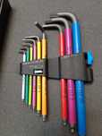 Set chei imbus cu cap sferic Wera Hex-Plus Multicolor HF1, 9 piese