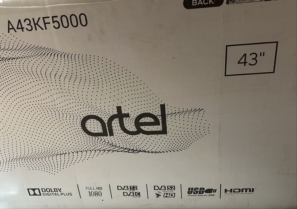 Artel 43 talik TV A43KF5000 smart EMAS
