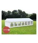 Cort Evenimente/Gradina, ECONOMY, 5x14m, PVC alb -  CORTURI24.RO