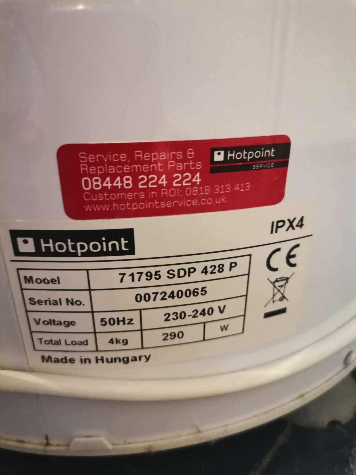 Центрофуга за пране Hotpoint