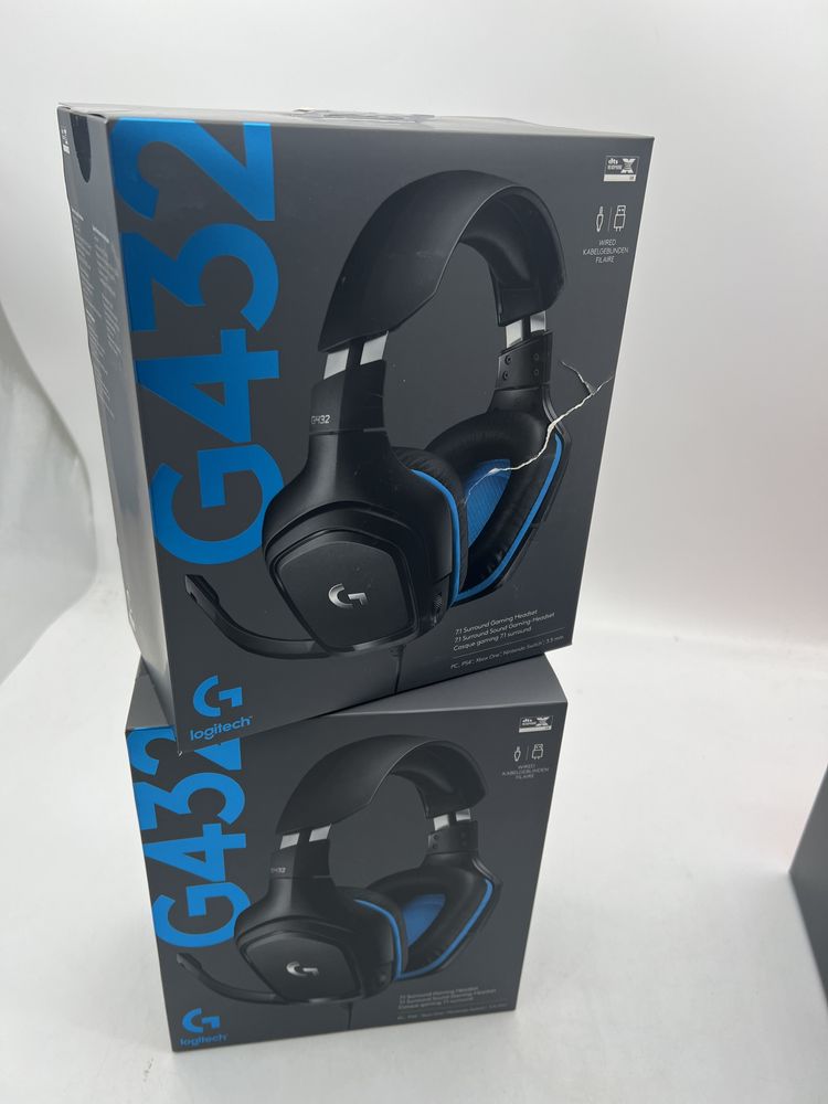 Casti Gaming LOGITECH G432, 7.1  sigilate