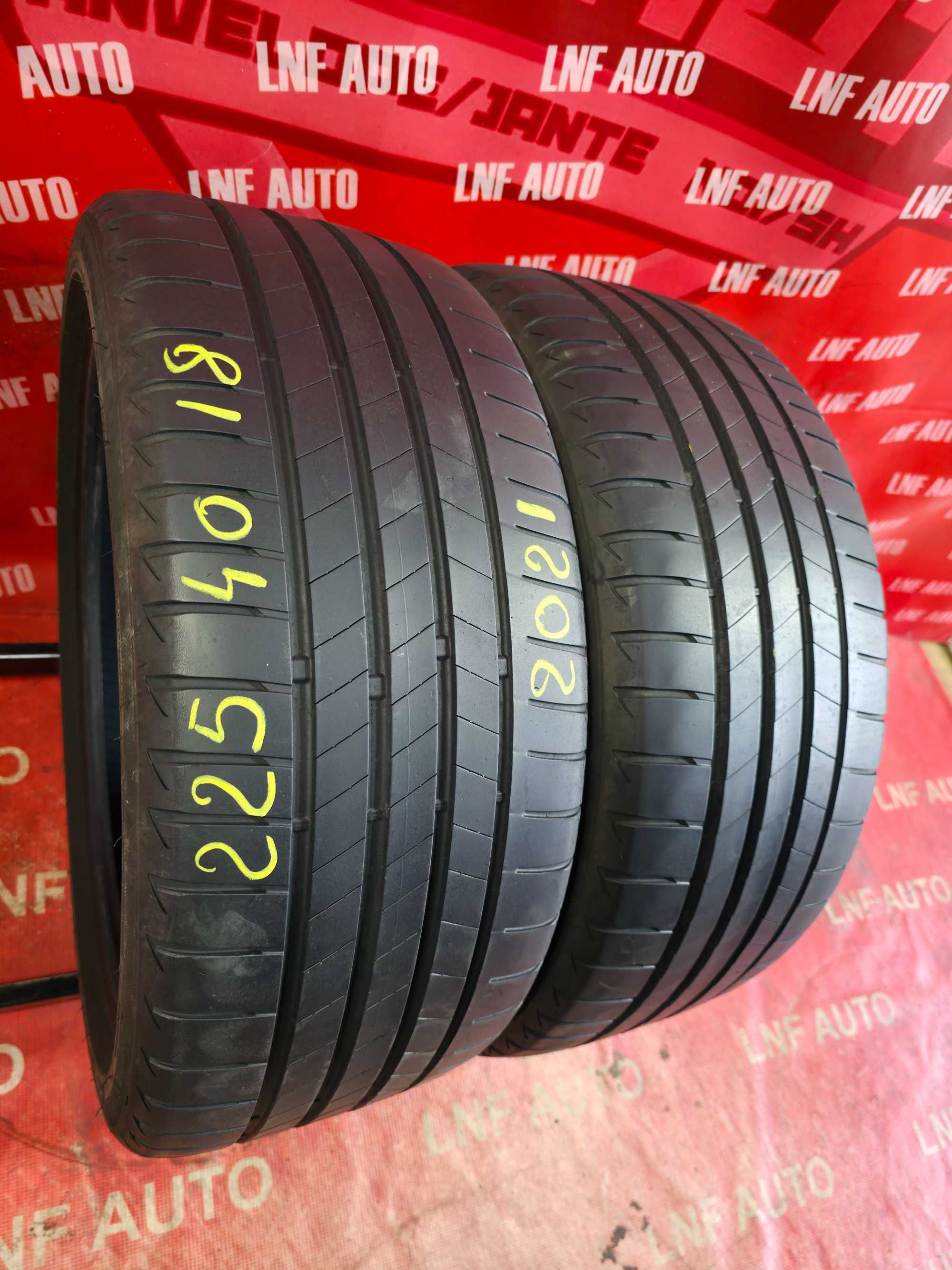 Anvelope de VARA - 225/40/18 - Bridgestone - 5.9 MM - DOT 2021 !
