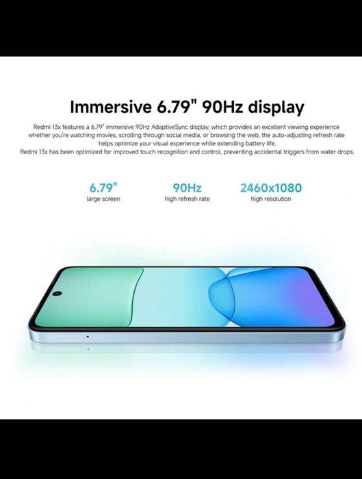 Redmi 13x (8GB+256GB)/ Gold/ 108Mp - Supercamera/ 2025 model