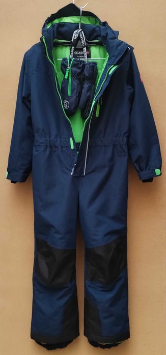 Trollkids Isfjord kids snowsuit зимен костюм/космонавт за дете 128 см.