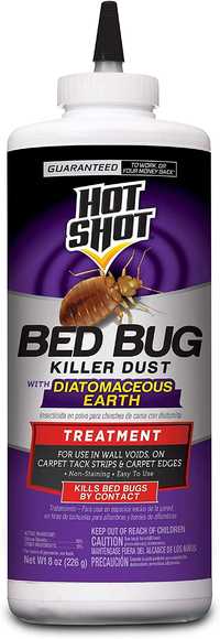 Супер средство от клопов мощный Hot Shot Bed Bug Killer Dust