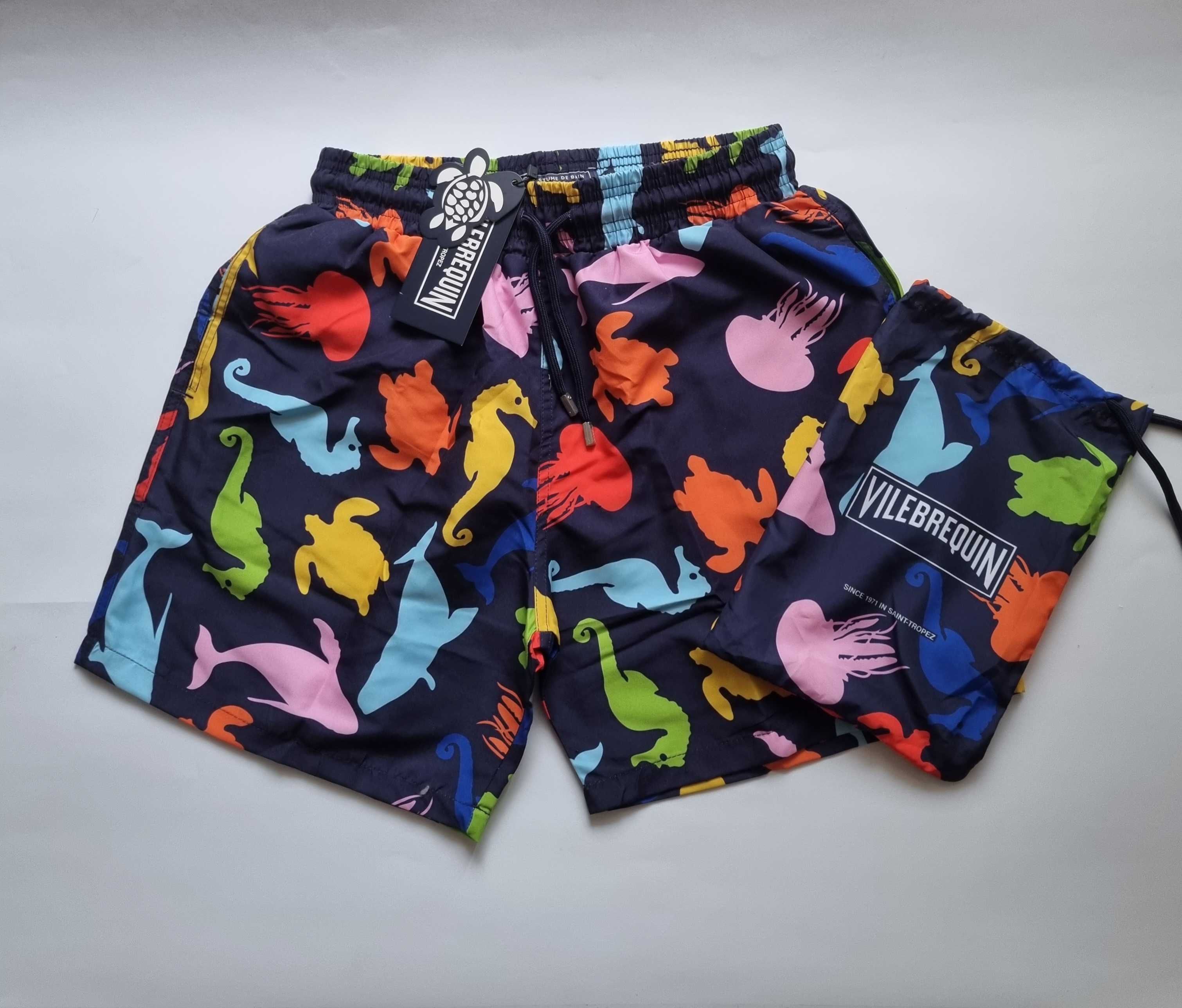 Мъжки бански Vilebrequin панталонки плувни шорти