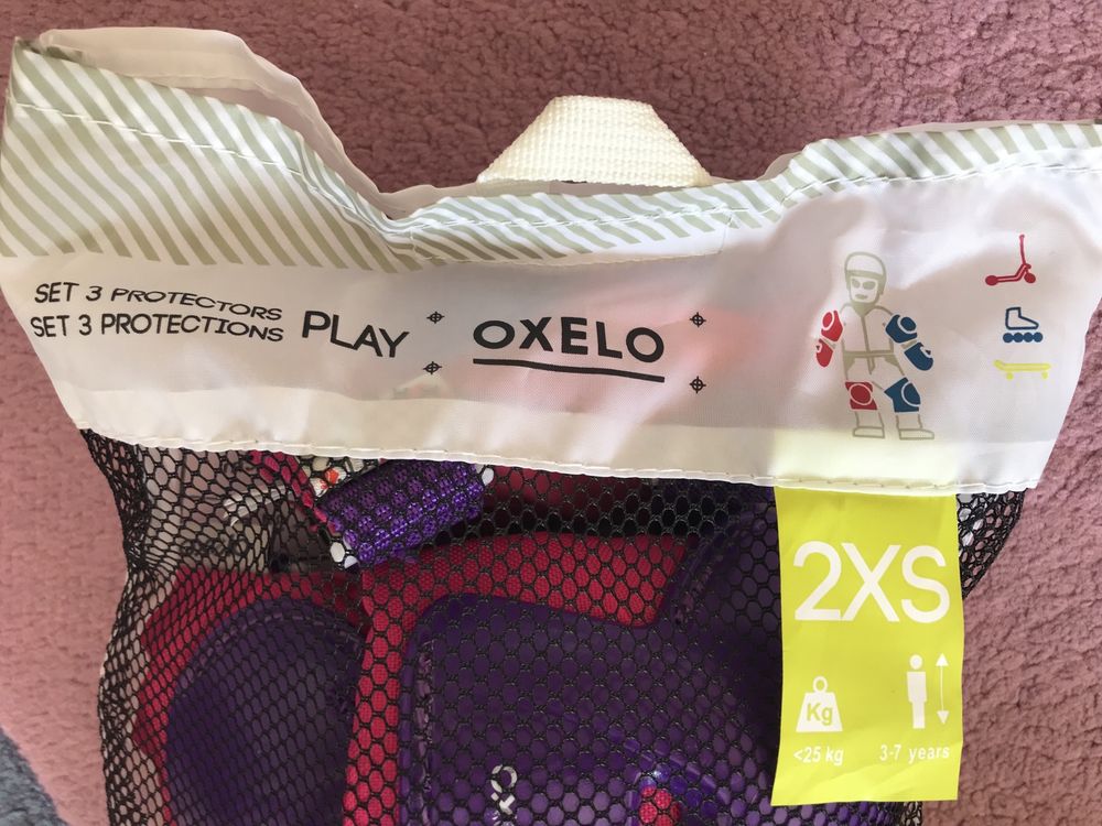 Налични ! Ролери Oxelo 30-32 , и протектори