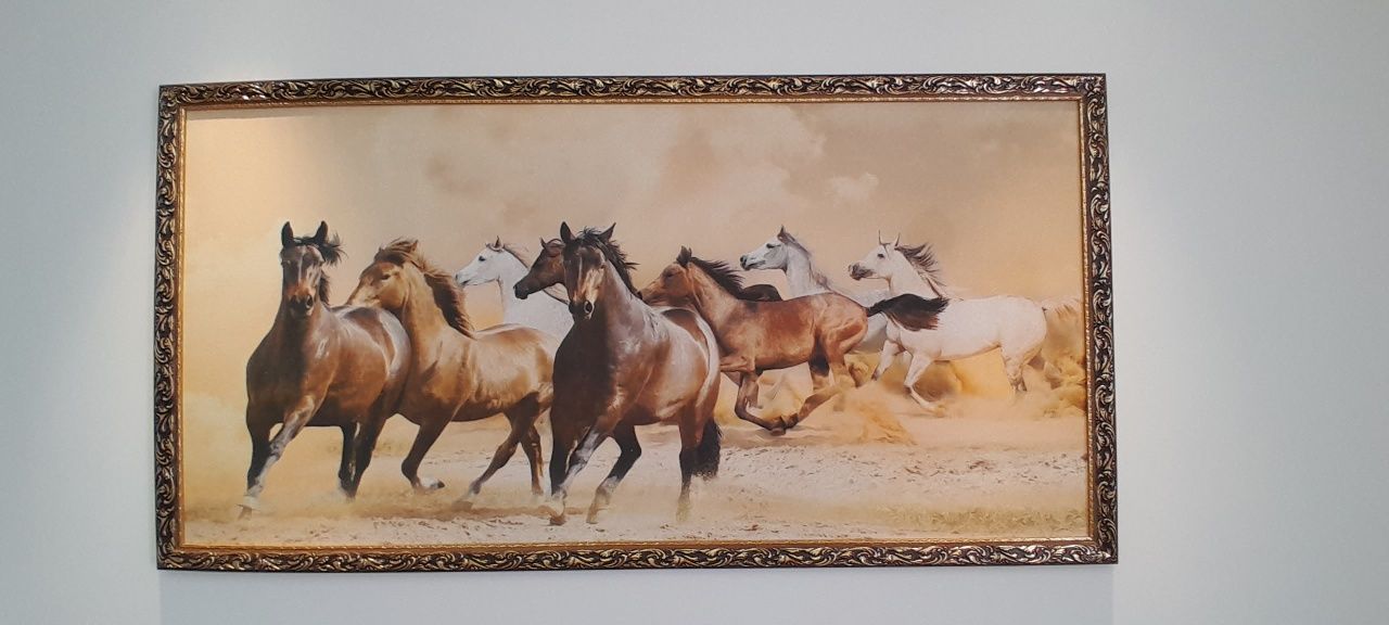 Картина "Табун лошадей"